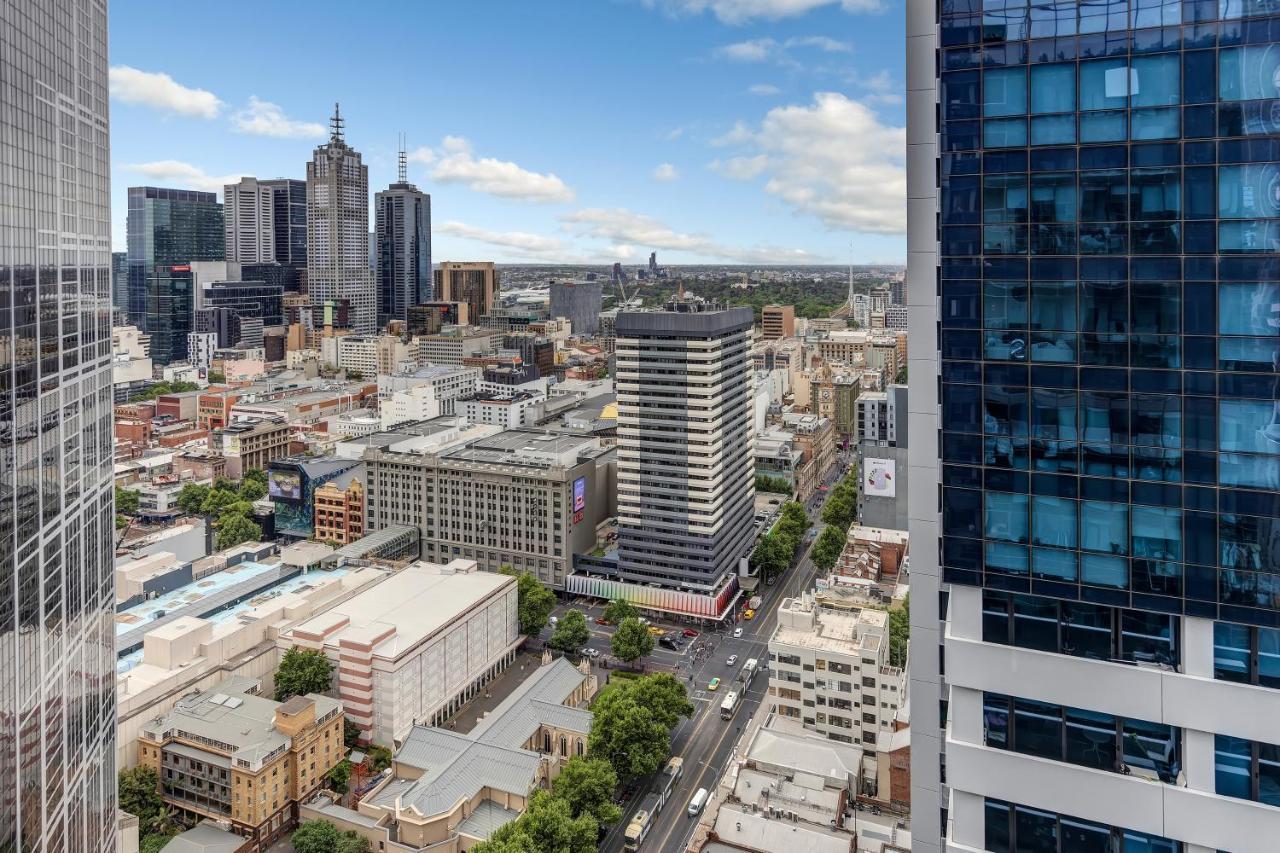 Eporo Tower Modern Apartments Melbourne Central Cbd Exterior photo