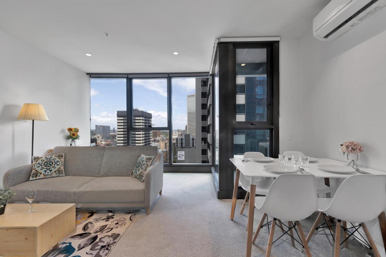 Eporo Tower Modern Apartments Melbourne Central Cbd Exterior photo